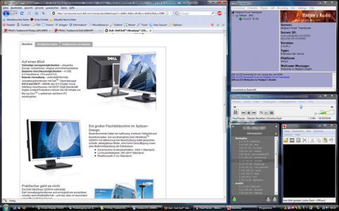 Dell 2209wa S Monitor 2209WA Anwendung02