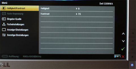 Dell 2209wa S Monitor 2209WA Osd 01