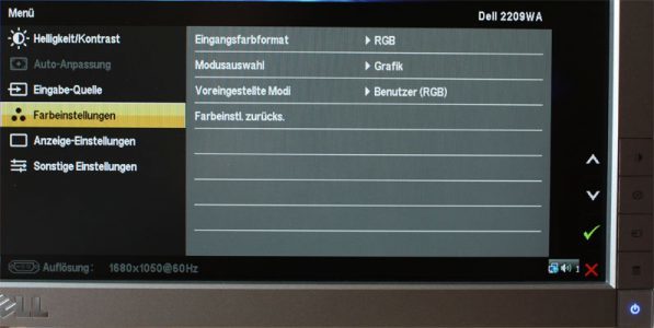 Dell 2209wa S Monitor 2209WA Osd 03