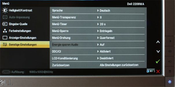 Dell 2209wa S Monitor 2209WA Osd 05