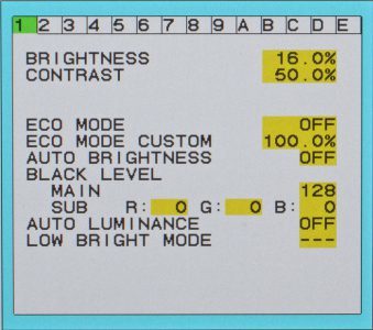 Nec Lcd2490wuxi Bk Monitor Nec 2490 Advmenue1