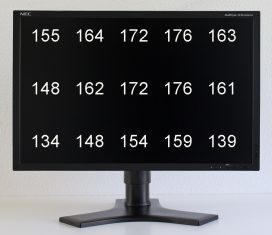 Nec Lcd2490wuxi Bk Monitor Nec 2490 Ausleuchtung2