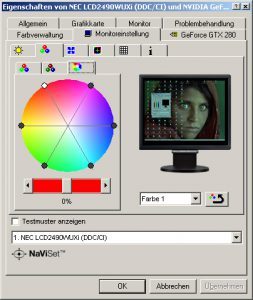 Nec Lcd2490wuxi Bk Monitor Nec 2490 Navi3