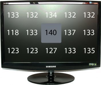Samsung 2233rz Monitor Samsung 2233rz Ausleuchtung Thumbnail