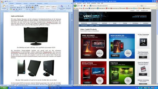 Samsung P2370 Monitor Samsung P2370 Anwendungen3 Thumbnail