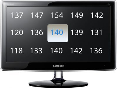 Samsung P2370 Monitor Samsung P2370 Ausleuchtung Thumbnail