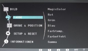 Samsung P2370 Monitor Samsung P2370 Osd Farbe1 Thumbnail