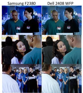 Samsung F2380 Monitor Samsung F2380 Scrubs Collage
