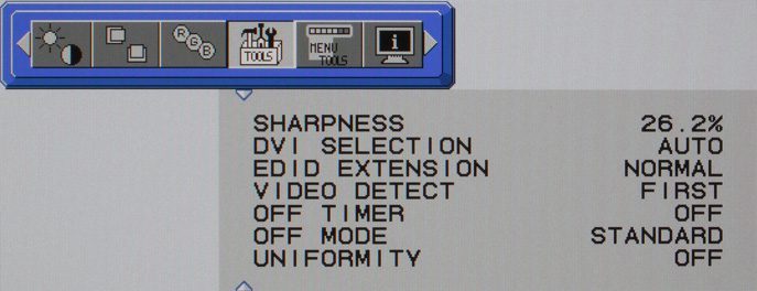 Nec Lcd2690wuxi2 Bk Monitor Nec 2690 Osd4