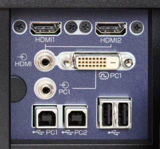 Eizo Foris Fx2431 Bk Monitor Anschluesse Links