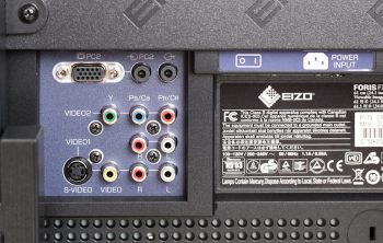 Eizo Foris Fx2431 Bk Monitor Anschluesse Rechts