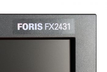 Eizo Foris Fx2431 Bk Monitor Logo Oben Rechts