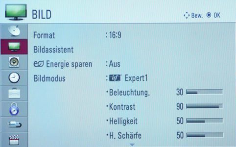 Lg 42lh5000 Fernseher 42lh5000 Menue Bild