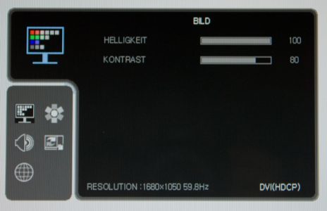 Hyundai W220s Monitor Hyundai W220s Osd