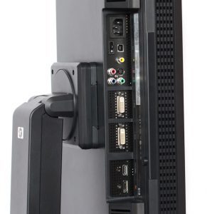 Hp Lp2480zx Monitor Hp Lp2480zx Anschluesse Und Gelenk