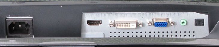 Samsung P2450h Monitor P2450h Anschluesse
