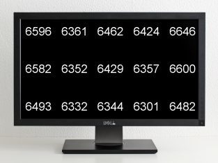 Dell U2711 Monitor Farbtemp