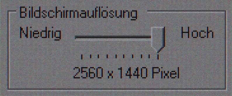 Dell U2711 Monitor Scaling 1440