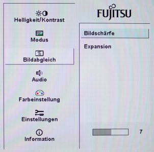 Fujitsu P22w 5 Eco Ips Monitor P22W 5 Osd02