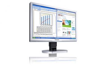 Philips 240B1CS: Qualität, Produktivität und einfache Bedienbarkeit