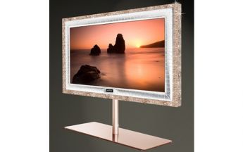 Teuerster HDTV der Welt im Luxusshop von Stuart Hughes
