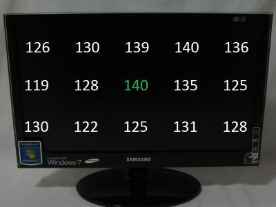 Samsung P2250 Monitor Helligkeit