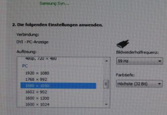 Samsung P2250 Monitor Interpolation1680