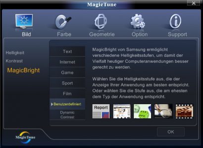 Samsung P2250 Monitor Magictune