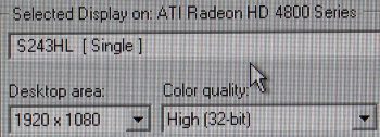 Acer S243hlbmii Monitor Text 1920