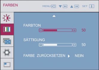 Lg Flatron W2363v Monitor Lg W2363v Osd Farben2