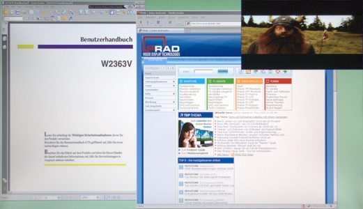 Lg Flatron W2363v Monitor Lg W2363v Pip Foto