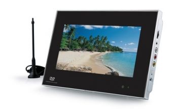 BRAUN Bilderrahmen DigiFrame DV 9000 mit integriertem DVD Player und DVB-T