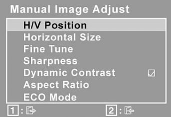 Viewsonic Vp2365wb Monitor Osd Image