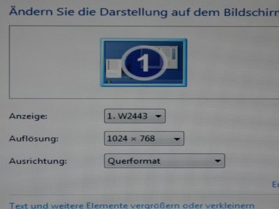 Lg Flatron W2443t Monitor Inter 1024 768
