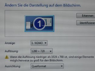 Lg Flatron W2443t Monitor Inter 1280 720