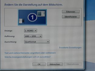 Lg Flatron W2443t Monitor Inter 1680 1050