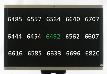 Hp Compaq La2205wg Monitor Weisspunktverteilung