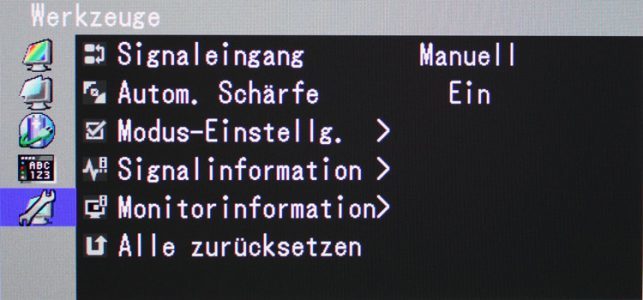 Eizo Sx2462wh Bk Monitor SX2462WH Osd06