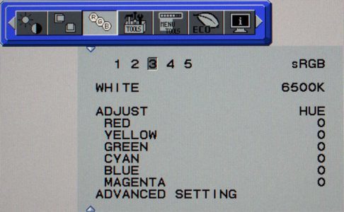 Nec Pa241w Monitor Osd3