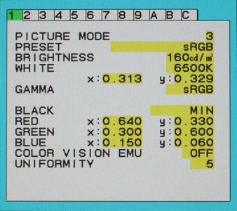 Nec Pa241w Monitor Osd8