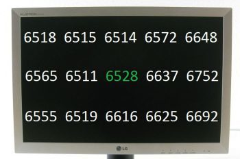 Lg Flatron W2220p Sf Monitor Weisspunktverteilung