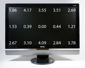 Benq M2700hd Monitor Benq M2700hd Homogenitaet