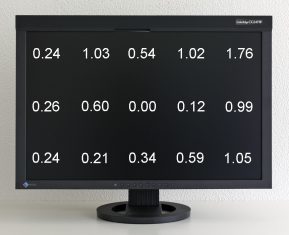 Eizo Cg245w Monitor Homogenitaet