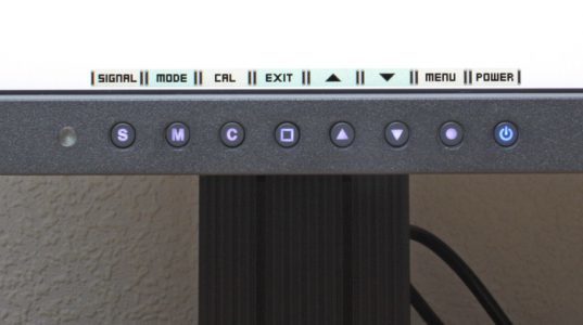 Eizo Cg245w Monitor Menueeinblendung