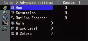 Eizo Cg245w Monitor Osd2
