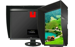 Test EIZO CG245W: Der Referenz-Monitor für Grafik mit eingebautem Colorimeter
