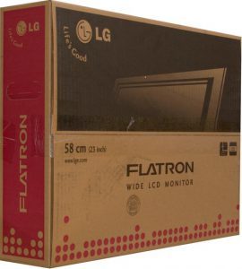 Lg Flatron W2363d Monitor Karton
