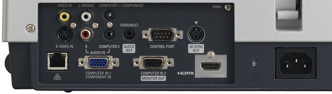 Sanyo Pdg Dwl2500 Beamer Anschluesse