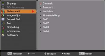 Sanyo Pdg Dwl2500 Beamer Osd Farbpreset