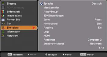 Sanyo Pdg Dwl2500 Beamer Osd Setup